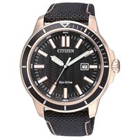 Orologio Citizen Uomo Of Marine in Acciaio placcato oro rosa AW1523-01E - AW1523-01E